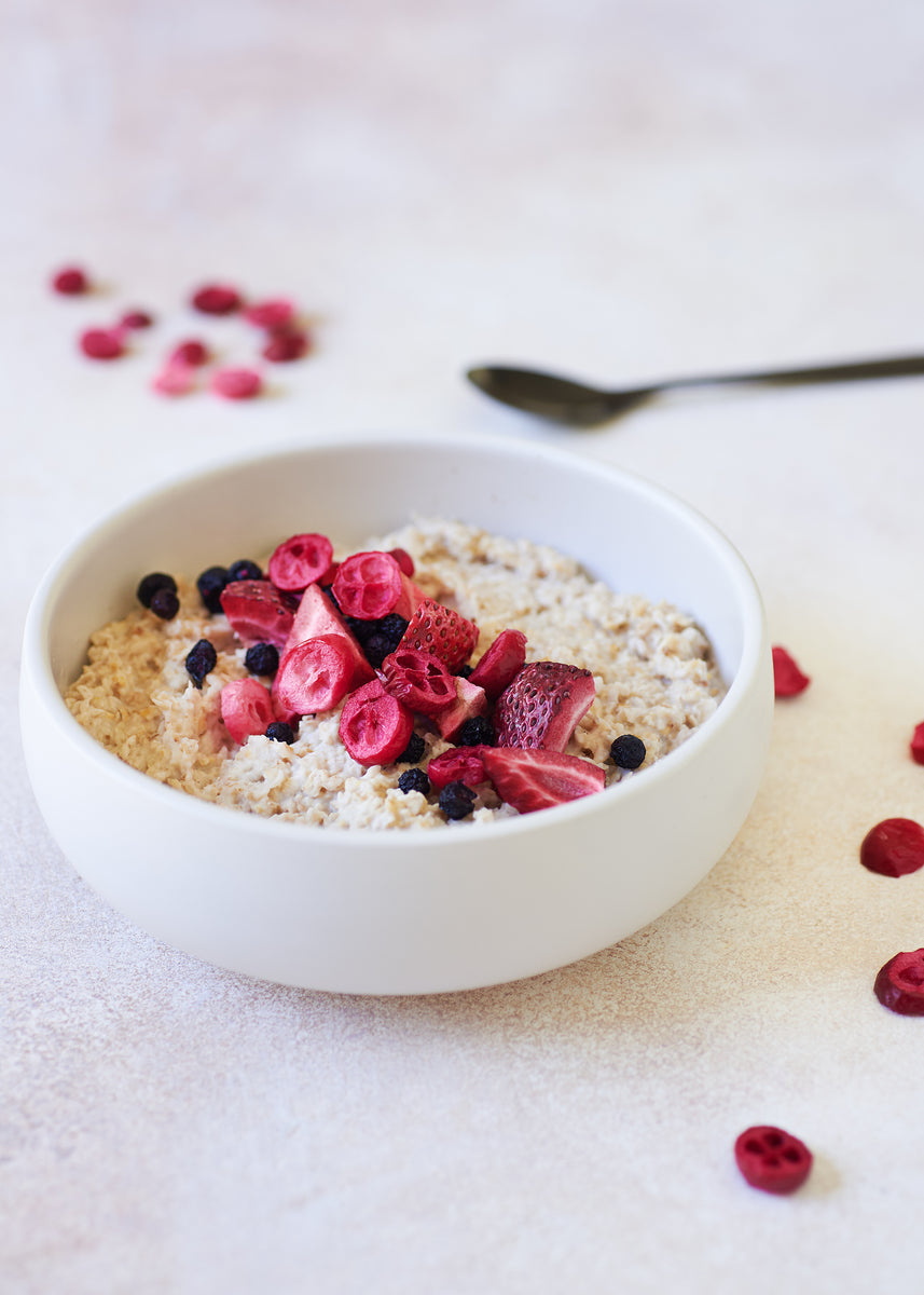 Instant Oatmeal Cups or Overnight Oats – Lyoca - Freeze-Dried Vegetables Mixes