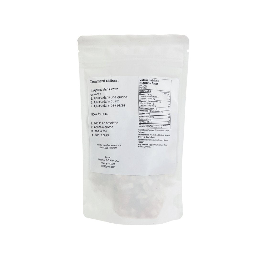 FreezeDried Vegetable Mix Lyoca Canadian FreezeDried fruit and